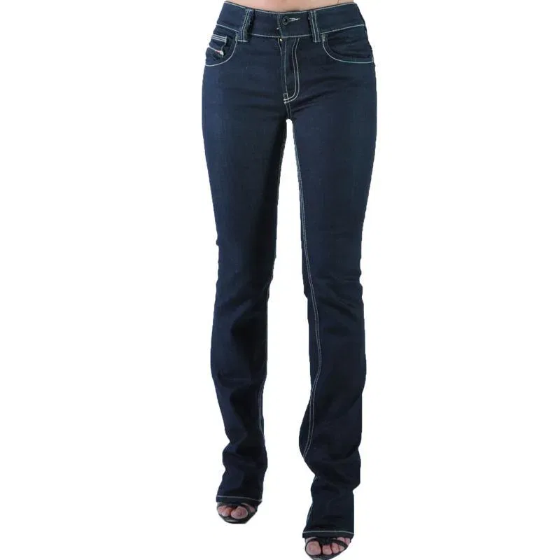 Женские джинсы прямого кроя Brucke 8AA Diesel, Dark Blue
