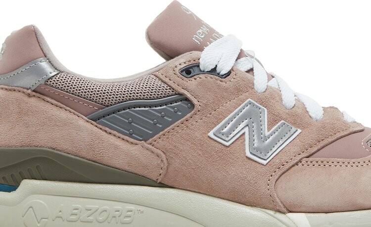 Кроссовки New Balance 998 Made in USA 'Dusty Rose', розовый — фото 3