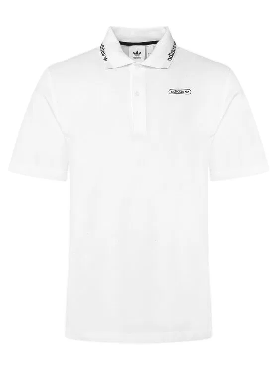 Поло regular fit Summer Adidas, белый — фото 4
