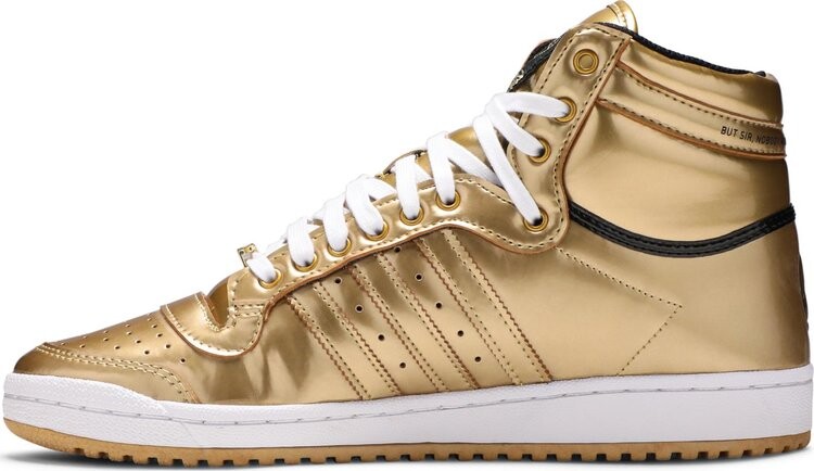 Кроссовки Adidas Star Wars x Top Ten Hi 'C-3PO', золотой — фото 4