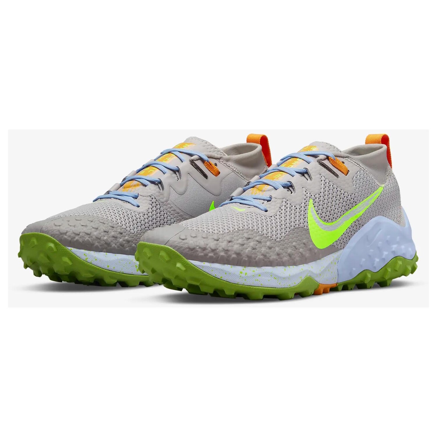 Кроссовки Nike Wildhorse 7, темно-бежевый/зеленый — фото 3