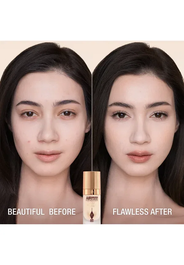 Безупречная тональная основа, созданная с помощью аэрографа 30 мл Charlotte Tilbury, цвет 1 cool — фото 2