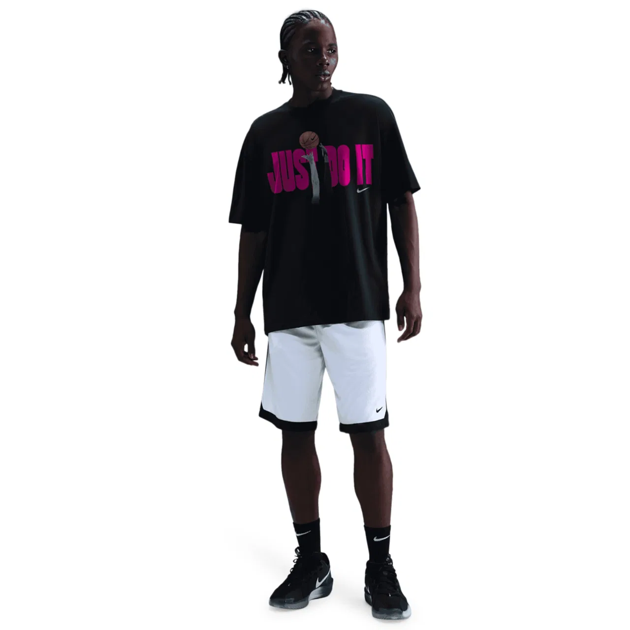 Футболка мужская Calling Basketball Nike, черный — фото 4
