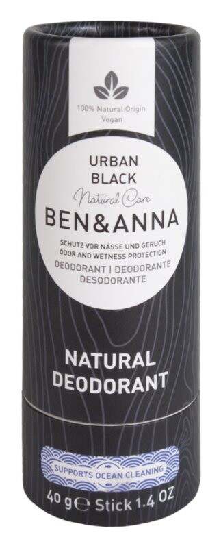 

Стик-дезодорант BEN&ANNA Natural Deodorant Urban Black