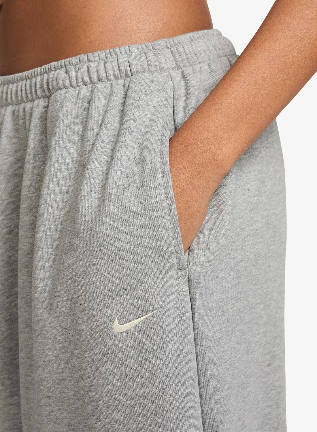 Шорты-бермуды свободные Nike NSW, темно-серый — фото 3