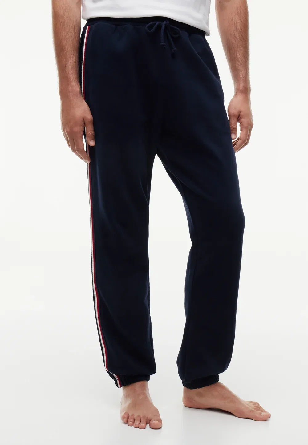 Спортивные штаны - th global stripe lg - пижамные штаны Tommy Hilfiger, Navy Blue