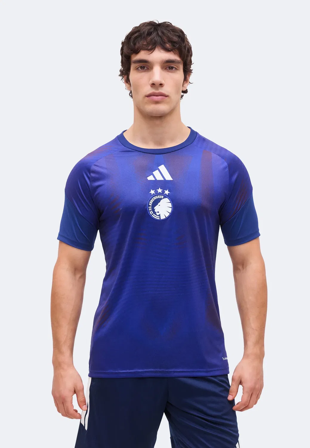 Предматчевая форма ФК Копенгаген 26/27 Adidas Performance, Real Blue