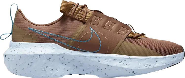 

Кроссовки Nike Crater Impact SE 'Mineral Clay Laser Blue', коричневый