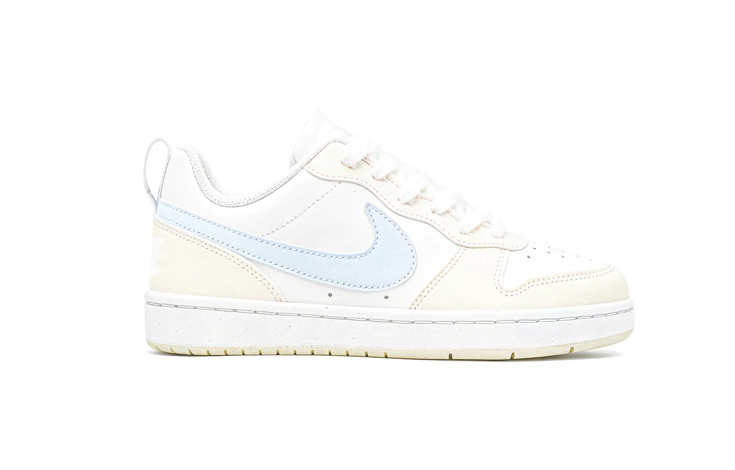 Детские кроссовки для скейтбординга Nike Court Borough, Цвет Custard — фото 3
