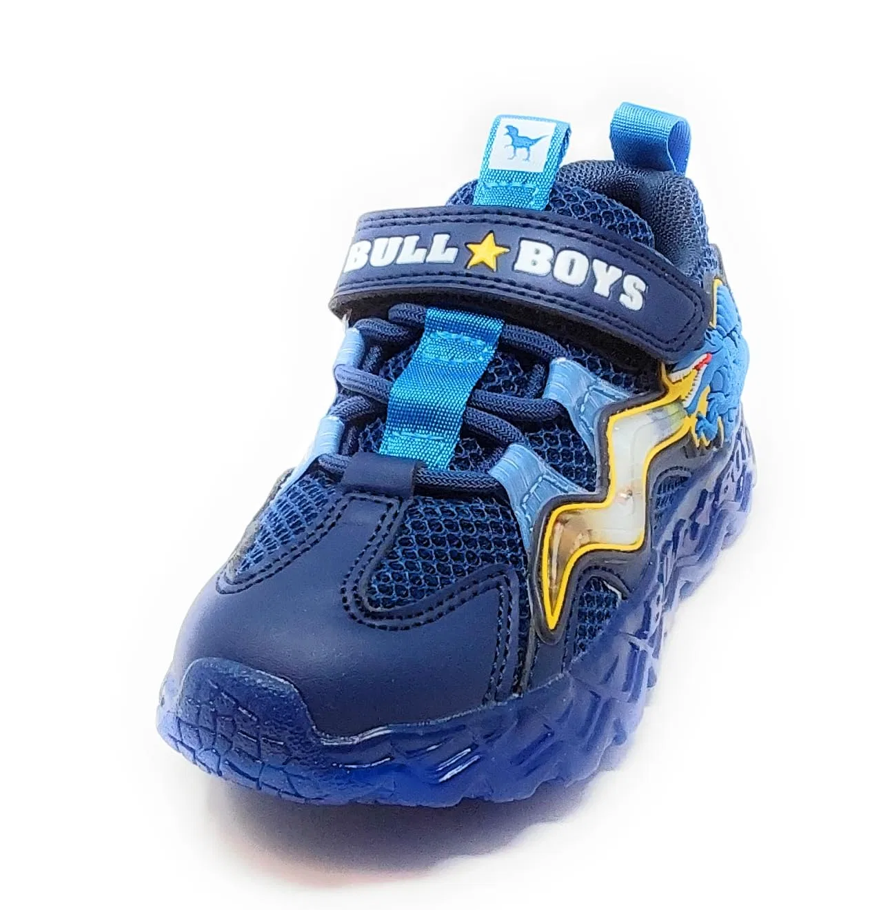 Детские кроссовки для мальчиков с принтом Sneakers Bull Boys, Blue — фото 2