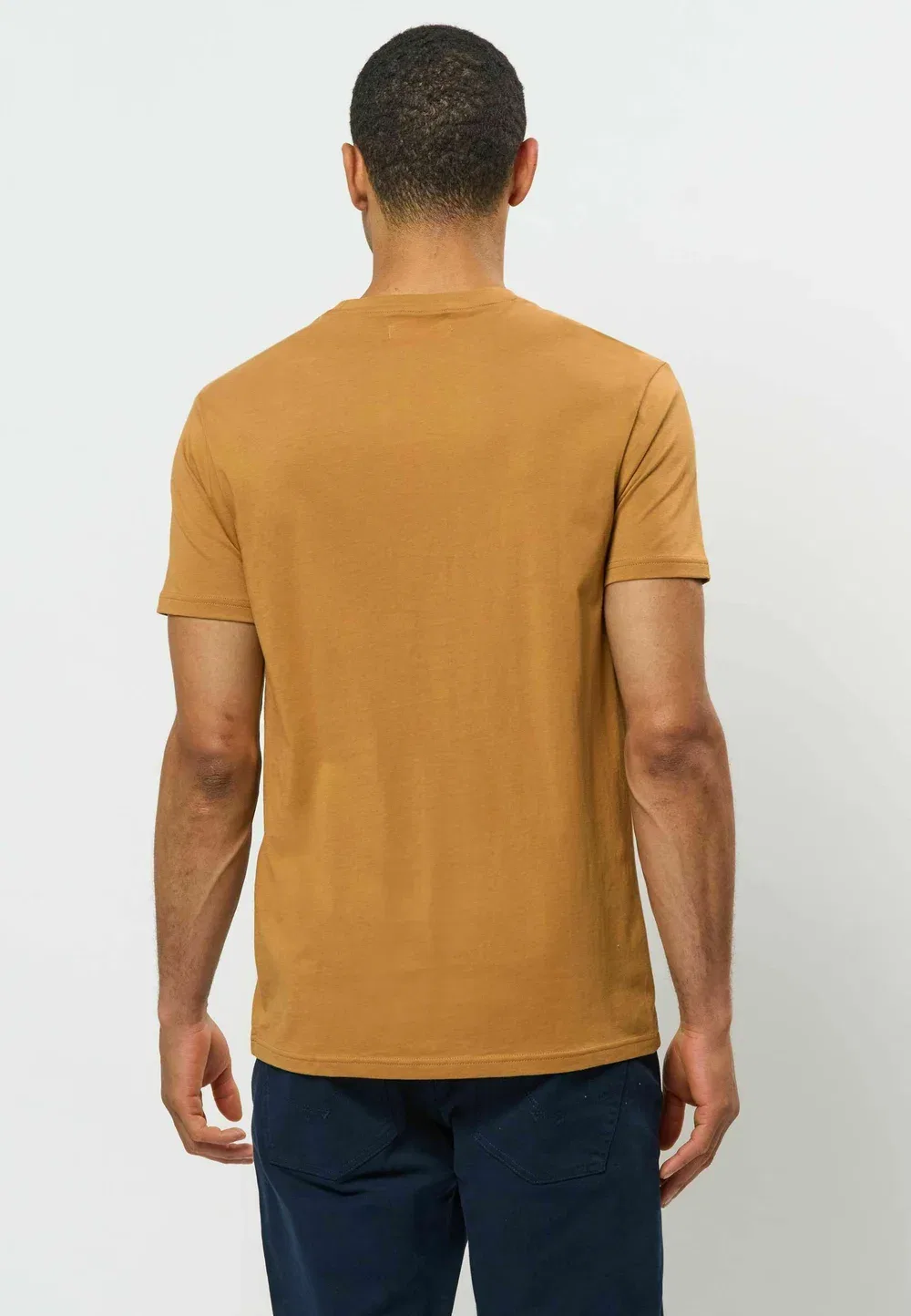 Футболка Umarjun - базовая футболка U.S. Polo Assn., Brown Sugar — фото 3