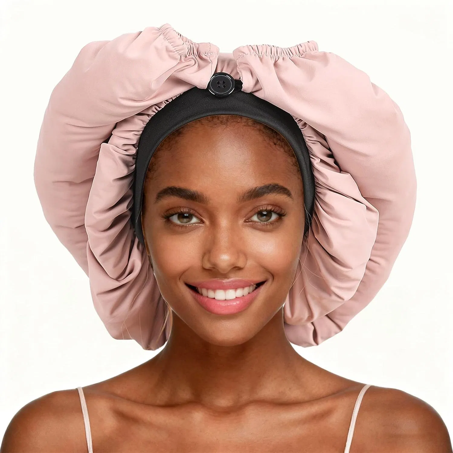 Шапочка для душа для длинных волос, ZYKEJJDDAK, Polyester, 56-58 см, C — фото 4