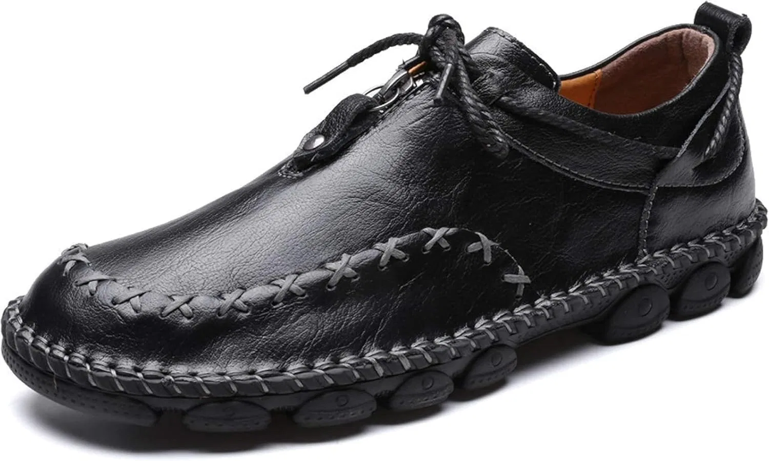 Мужские лоферы спортивные мягкие, Black Sylaiwao