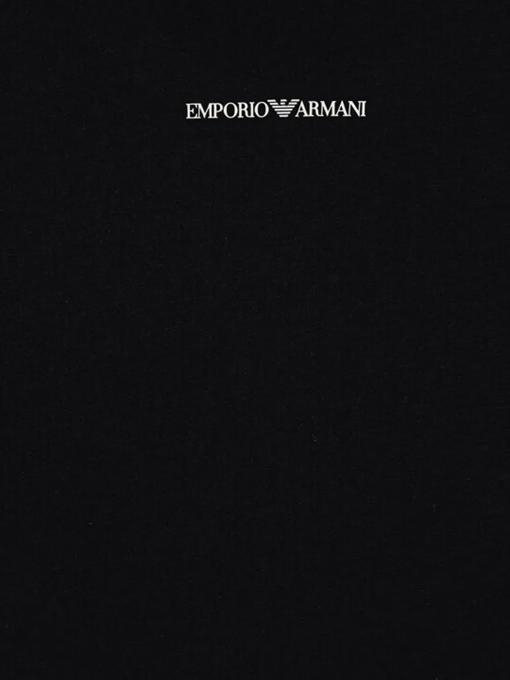 Футболка с логотипом на груди Armani Exchange, черный — фото 3