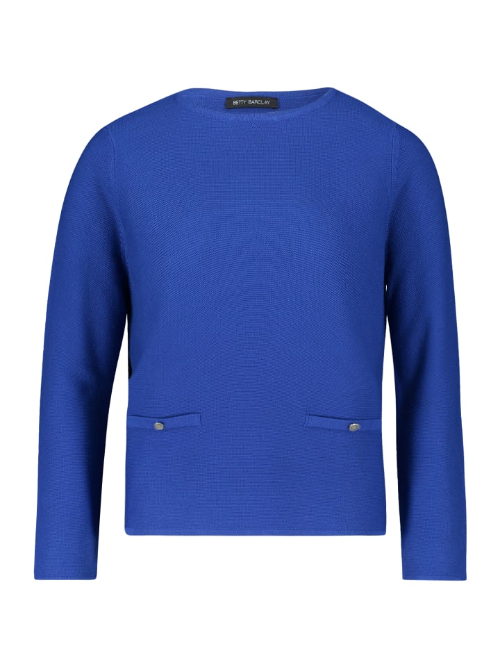 

Тонкий трикотажный свитер с накладными карманами в Адрии Betty Barclay