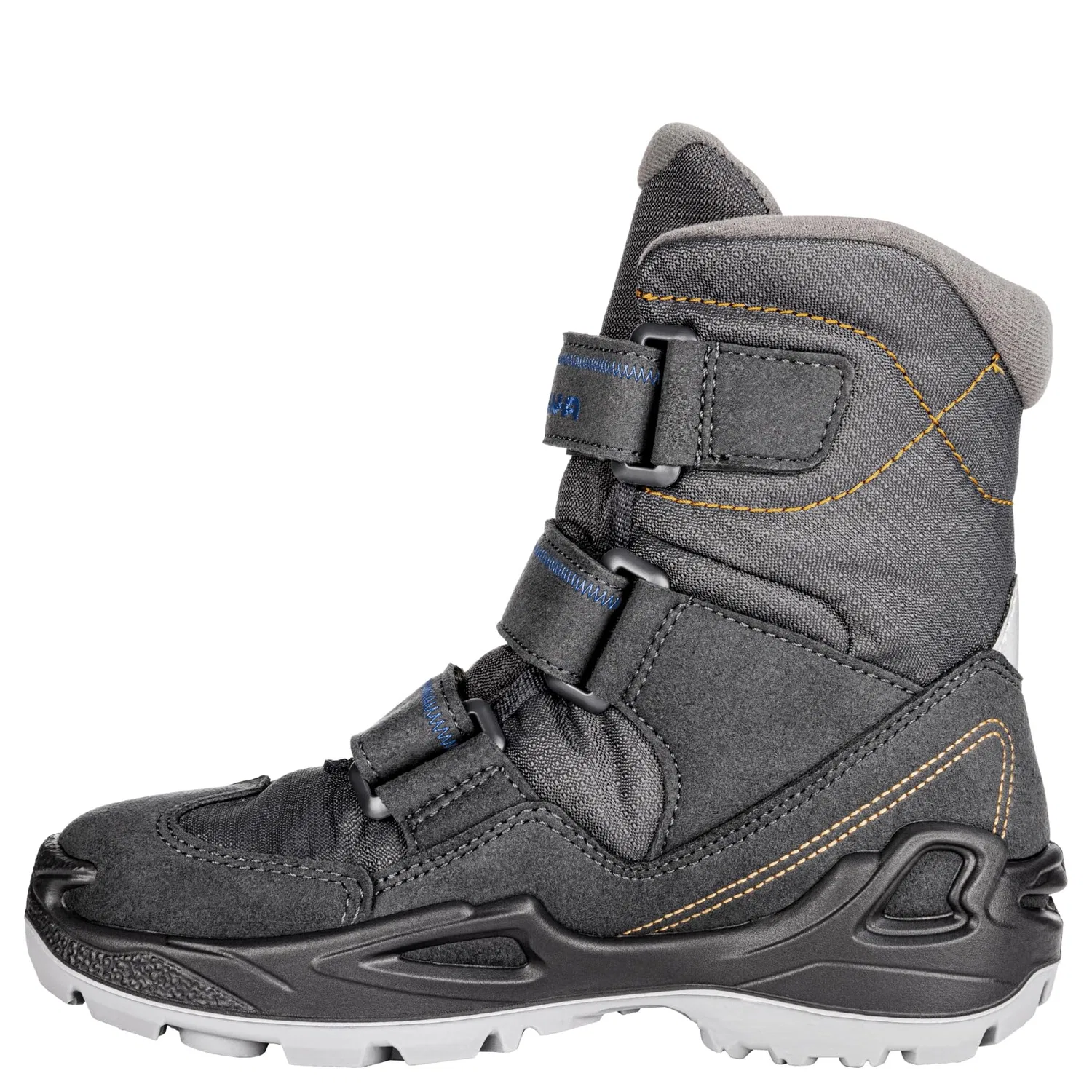 Детские ботинки для мальчиков с принтом Milo Gtx Hi LOWA, Anthrazit Blue — фото 3