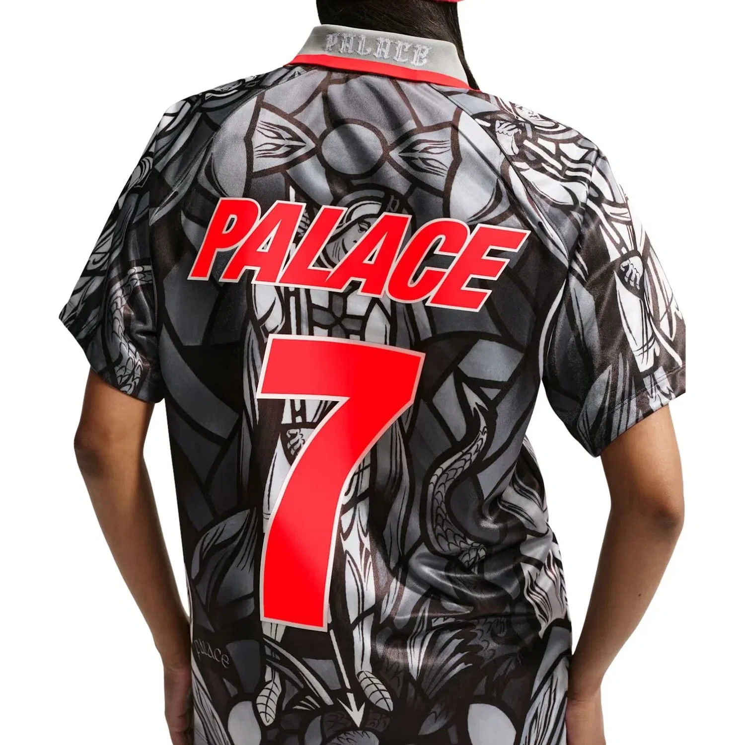 Мужская футболка с коротким рукавом Nike x England x Palace Cryoshot, серый — фото 3