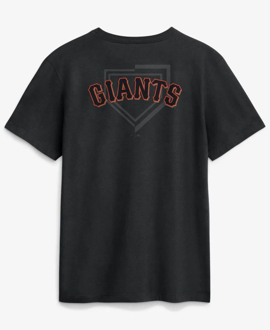 Мужская черная футболка San Francisco Giants Primetime Inning Nike, Black — фото 4