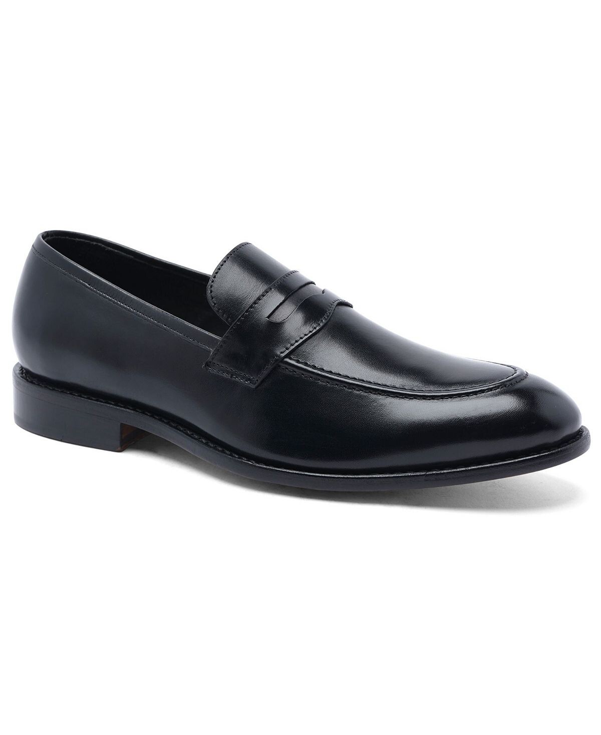 Мужские модельные туфли goodyear без шнурков gerry penny loafer Anthony Veer, черный — фото 2