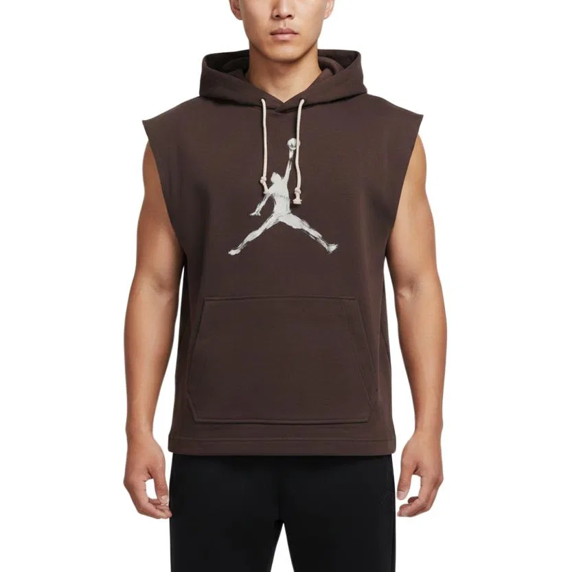 Свитшот мужской капюшон Jordan, Brown