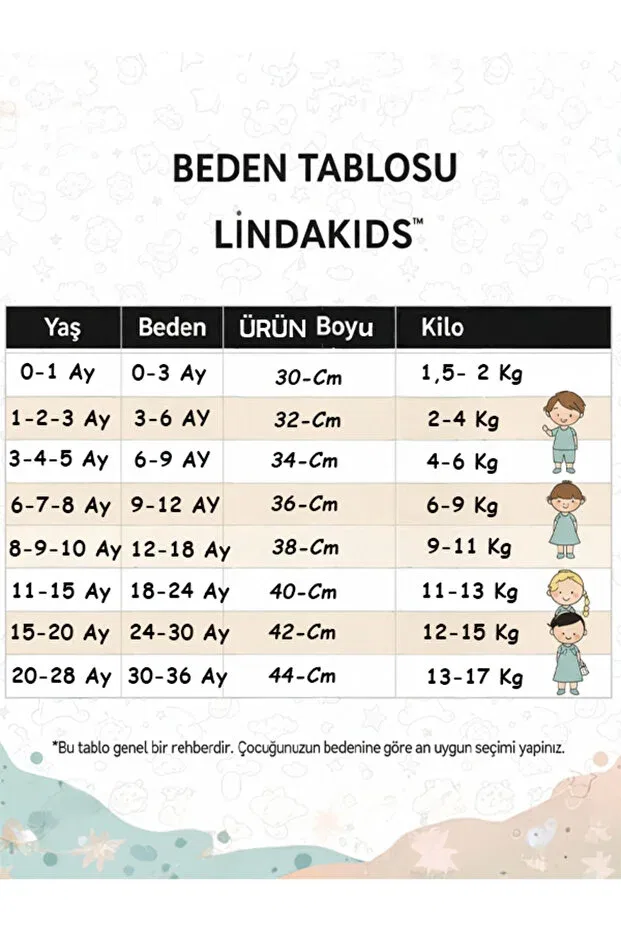 Детское боди с длинным рукавом Basics Lindakids, Beige — фото 2
