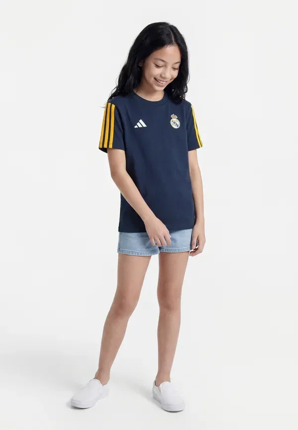 Спортивная футболка унисекс "Реал Мадрид" Adidas Performance, темно-синий