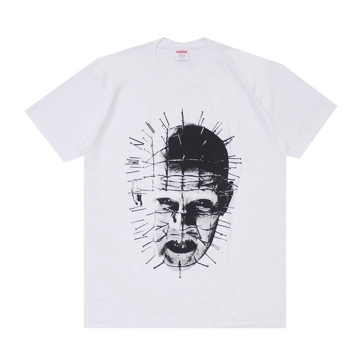 

Футболка Supreme Hellraiser Pinhead Tee 'White', белый