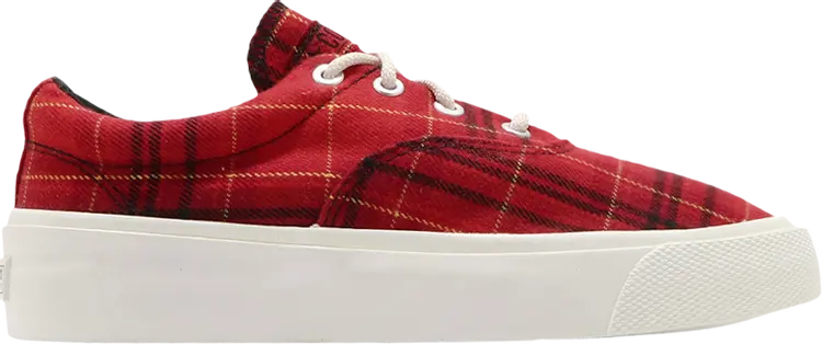 

Кроссовки Converse Skid Grip Low Twisted Plaid - Haute Red, красный