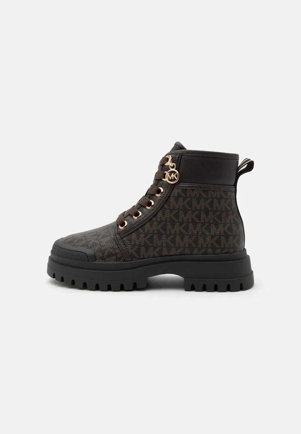 Детские и подростковые ботильоны Payton Kamryn на шнуровке Michael Kors Kids, Brown/Butternut