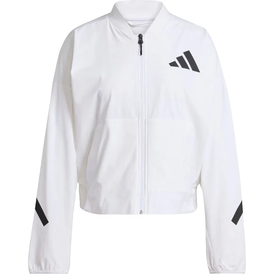 Бомбер с длинным рукавом adidas Z.N.E. Woven Bomber, Белый — фото 3