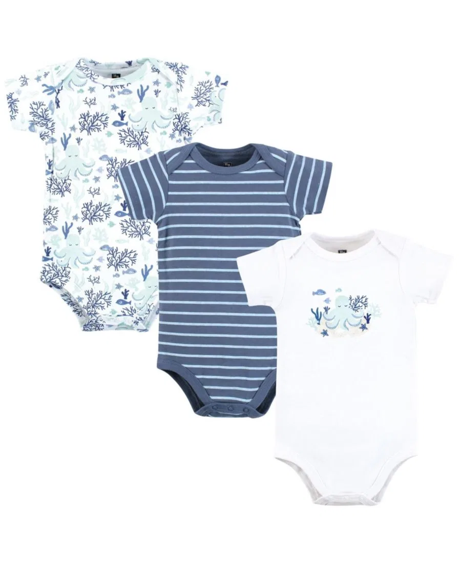 Комплект боди с принтом Mint Octopus Hudson Baby