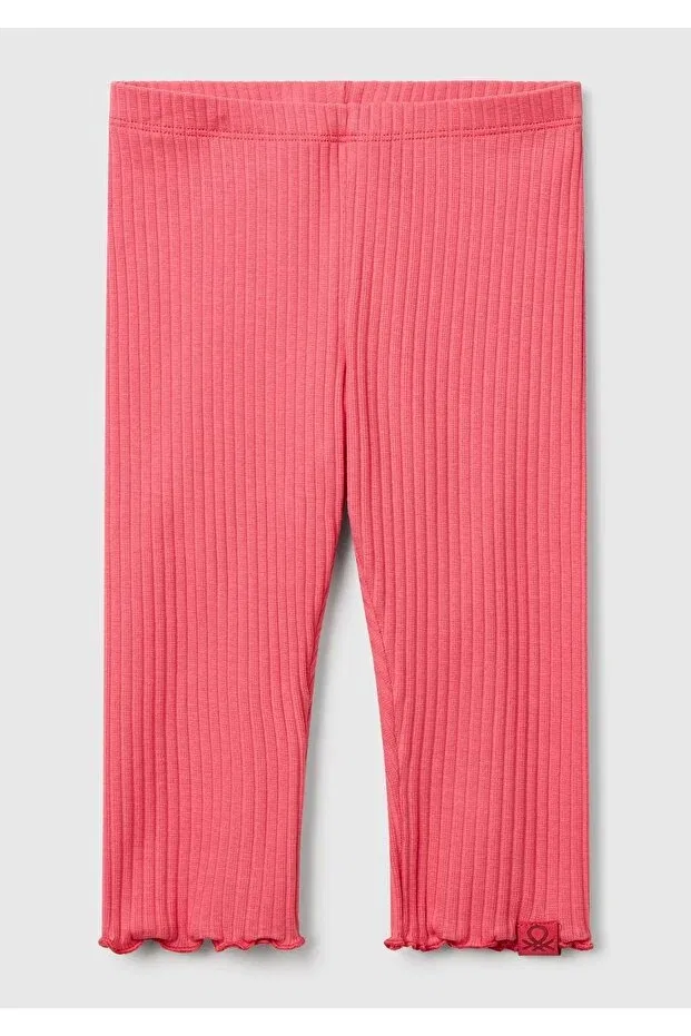 Детские леггинсы для девочек розовые Benetton, Pink