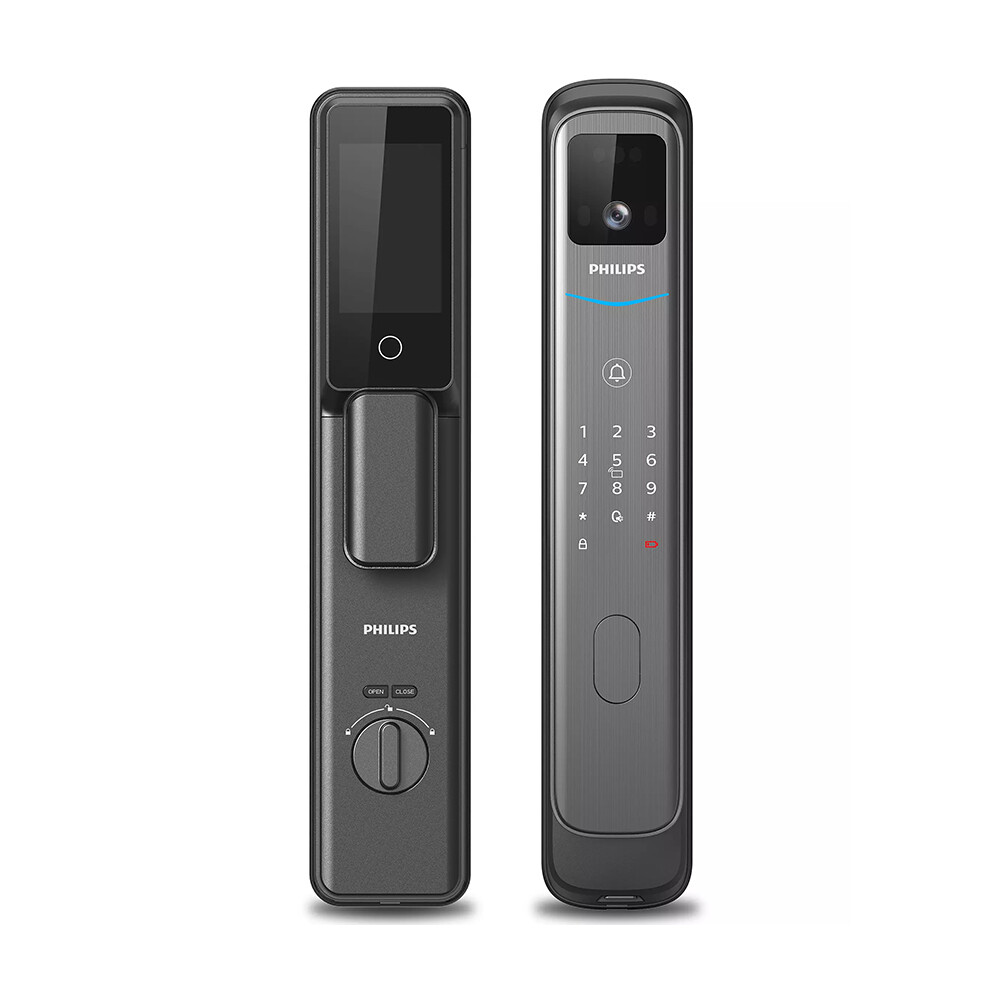 

Электронный замок Philips 702-FVP, биометрический, черный