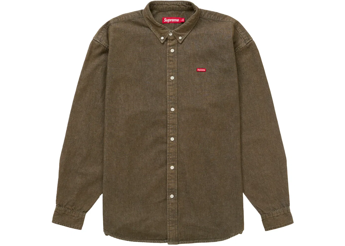 Мужская рубашка с принтом Shirt Supreme, Olive