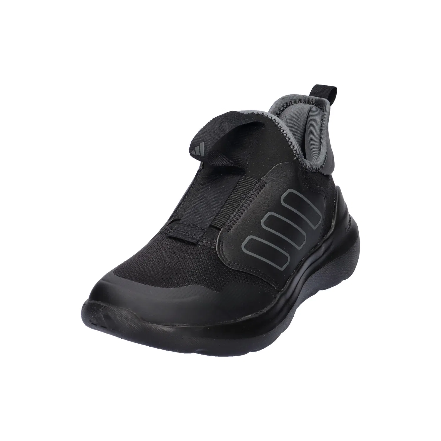 Детские кроссовки с застежкой-липучкой TENSAUR COMFORT AC J Adidas, Schwarz Grau — фото 4