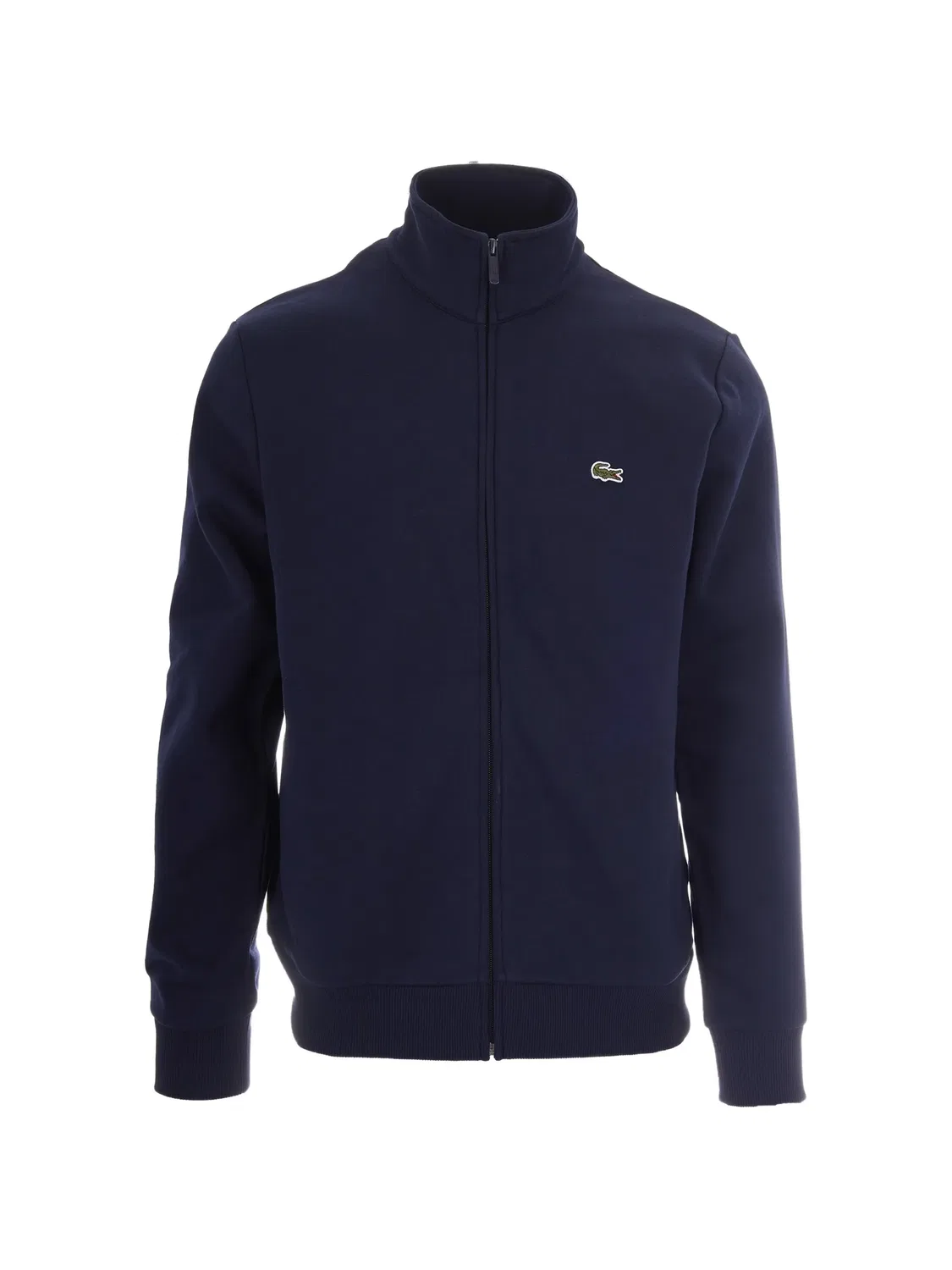 Флисовая толстовка на молнии Lacoste, синий
