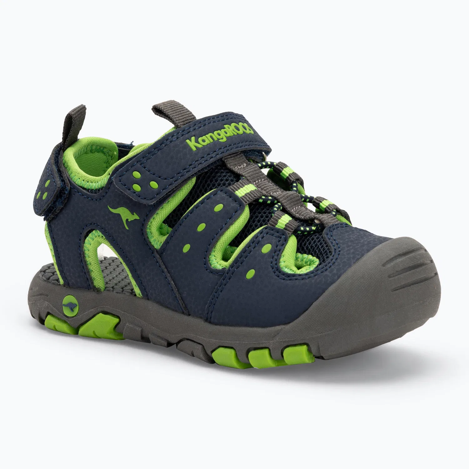 Детские сандалии с липучками K-Trek Kangaroos, Dunkelblau