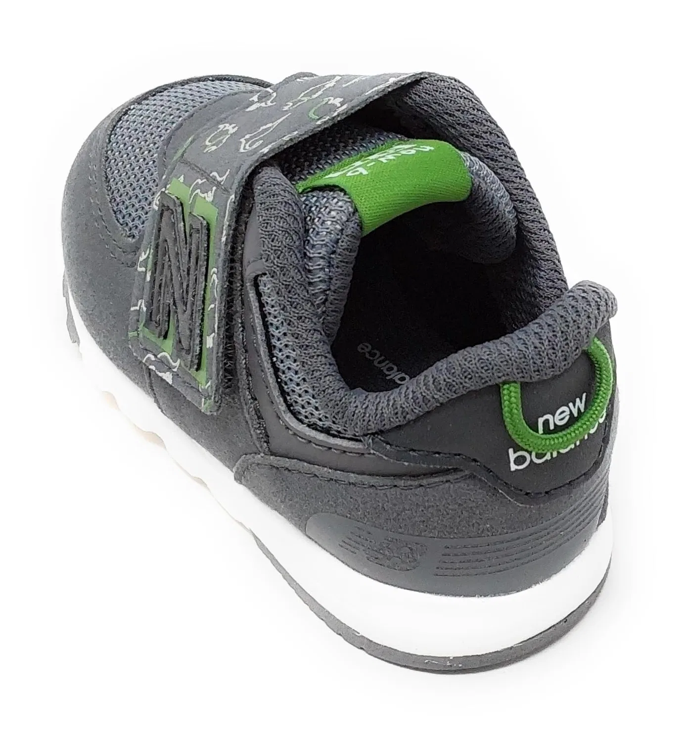 Детские кроссовки для мальчиков без каблука 574 Cm New Balance, Castlerock — фото 3