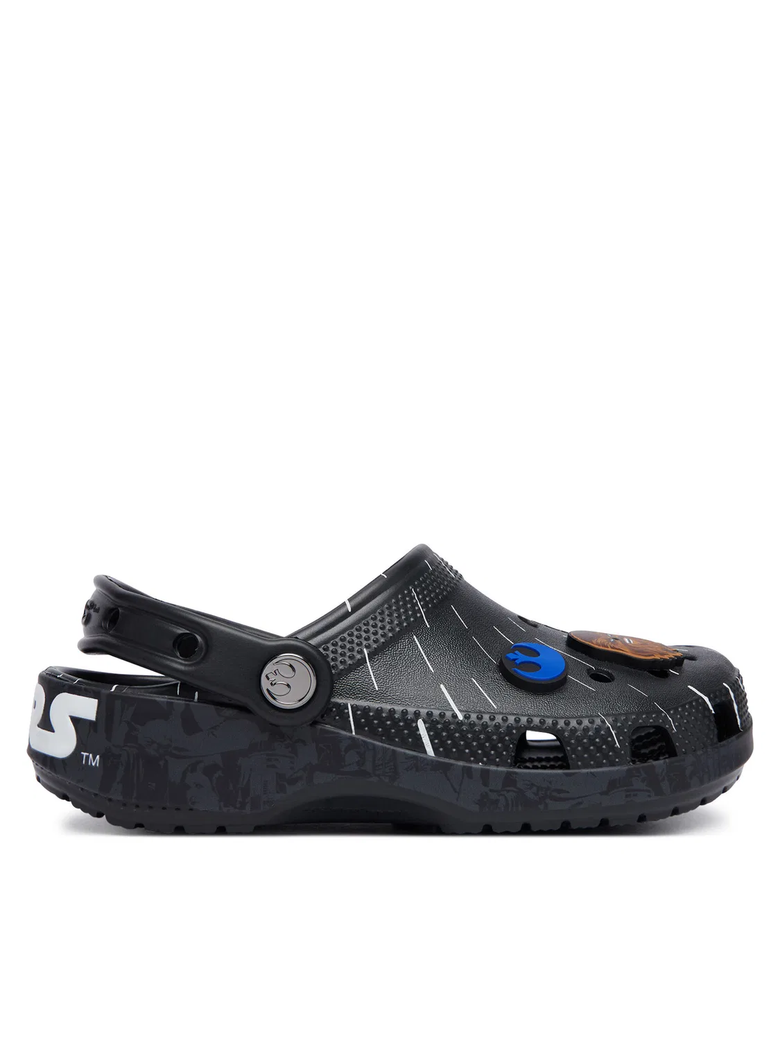 Шлепанцы для мальчика Star Wars Hyperspace Classic Clog Crocs, черный
