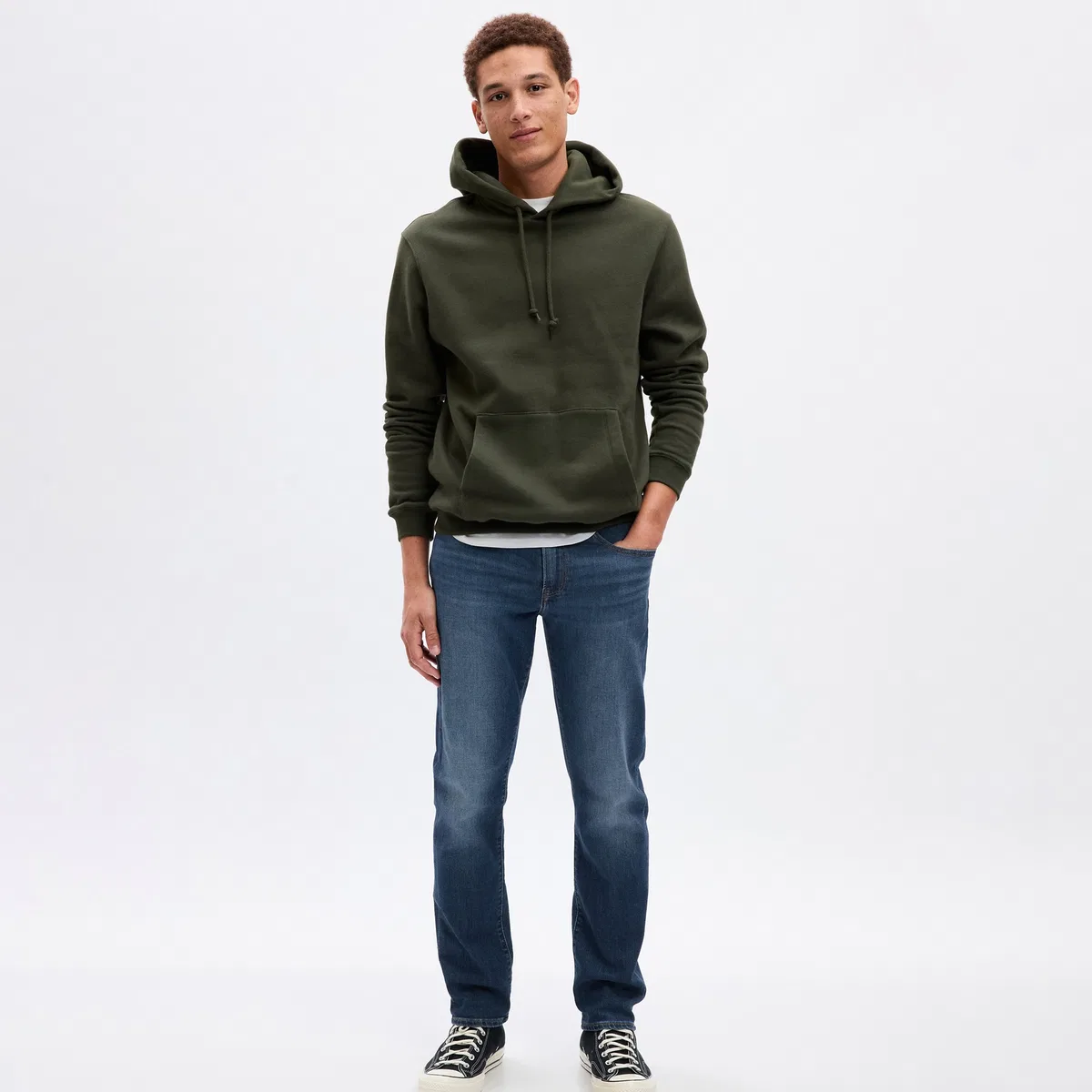 Мужские джинсы Medium Washed GAP — фото 4