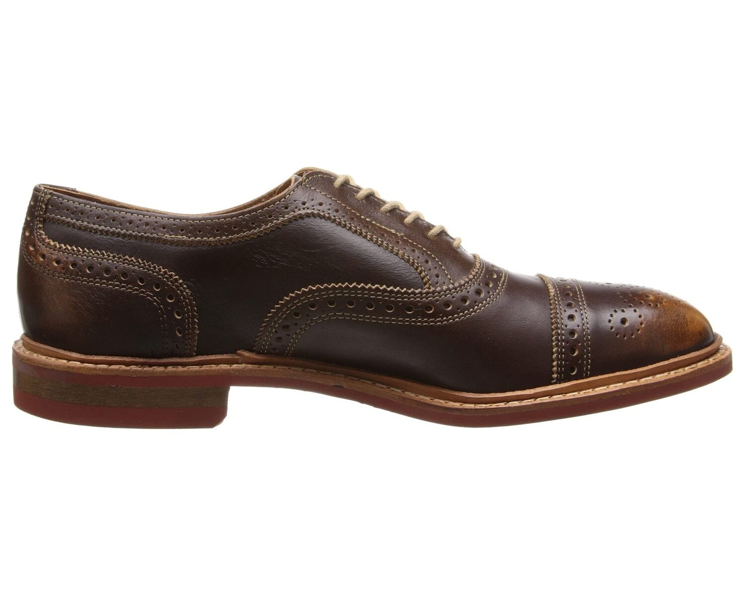

Оксфорды Strandmok Allen Edmonds, коричневый