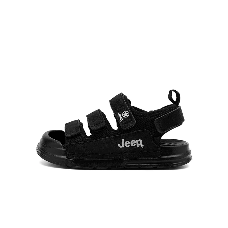 Детские сандалии с защитой от истирания Jeep Explorer 2.0, Obsidian Black