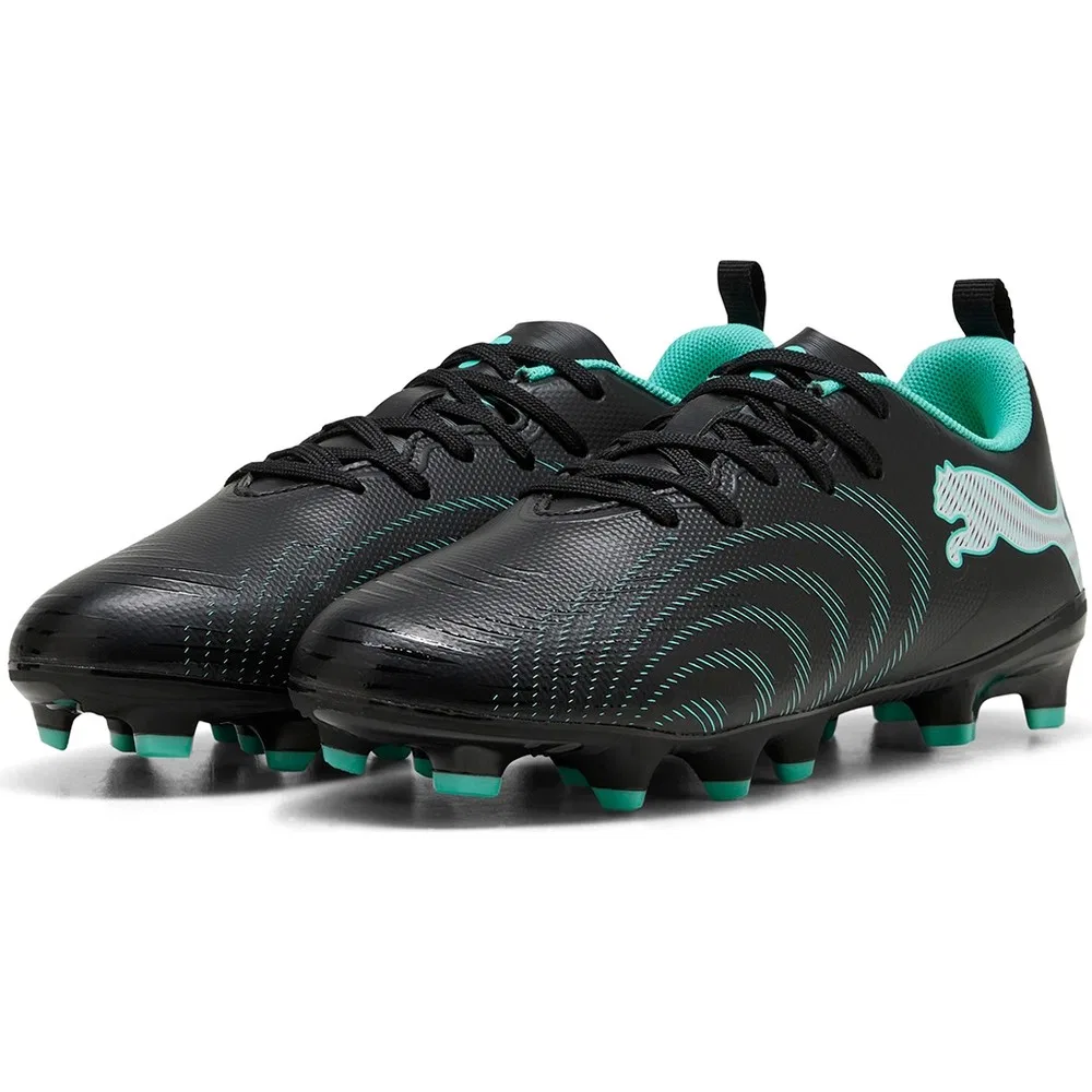 Детские футбольные бутсы Future 9 Play Fg/Ag Jr, черные Puma — фото 2