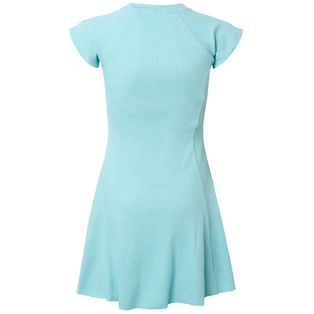 Детское платье для девочек с коротким рукавом Urban classics, Blue — фото 2
