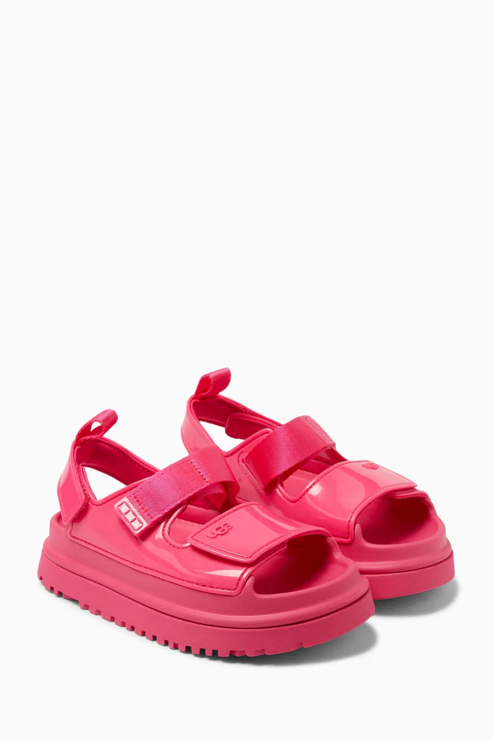 Сандалии блестящие Goldenglow Glossy Sparkles UGG, розовый