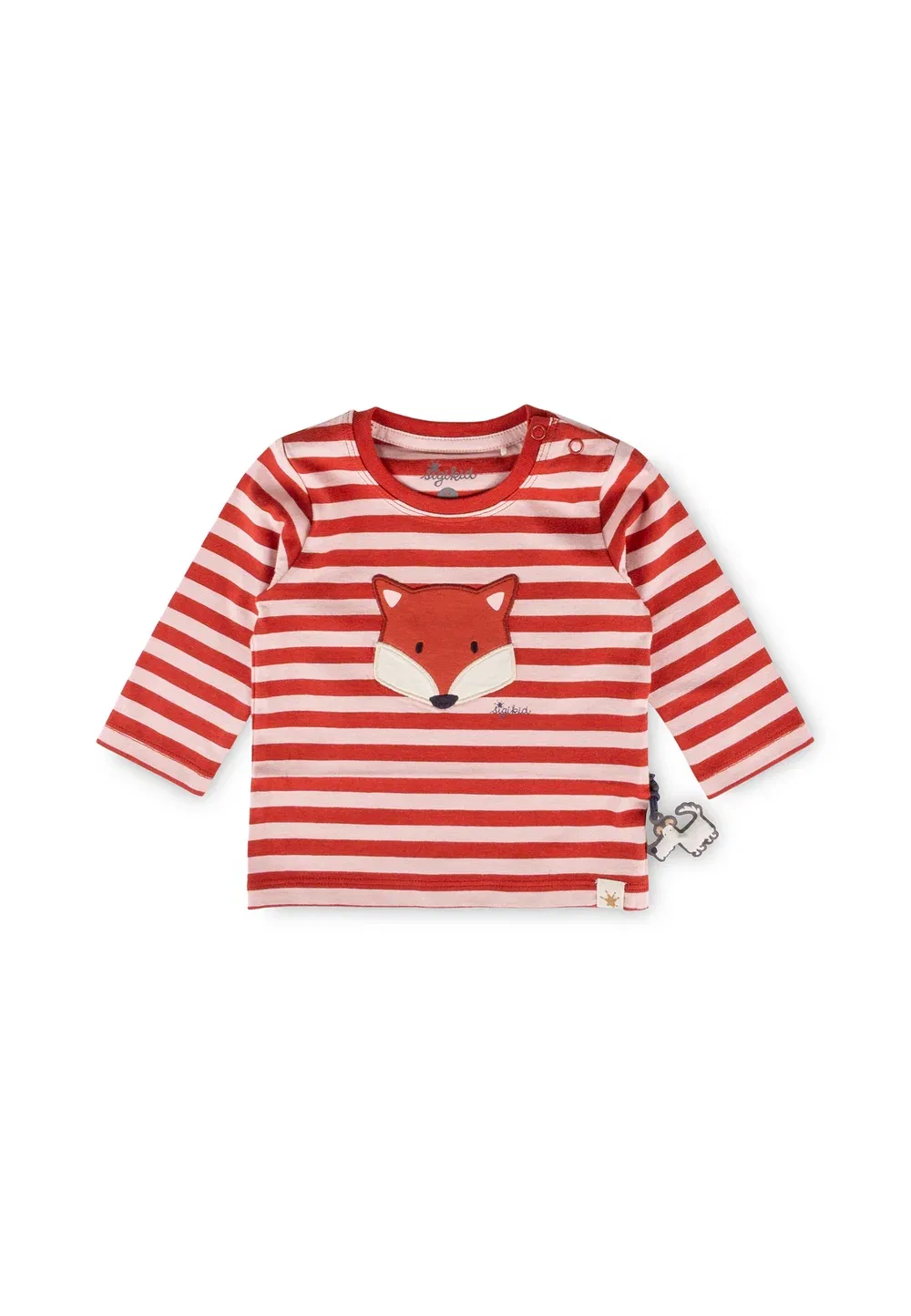 Футболка Langarmshirt унисекс с длинными рукавами Sigikid, Rot