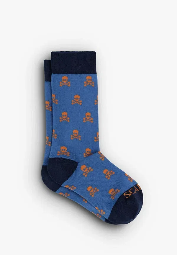 Носки Skull m Scalpers, синий — фото 2