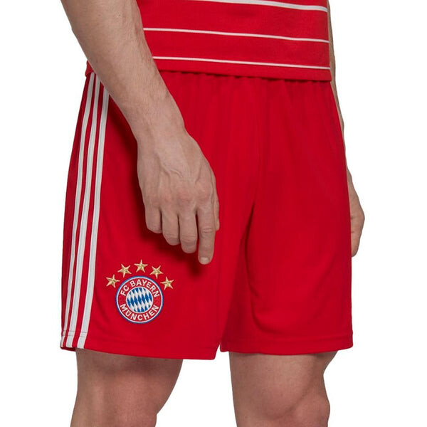 Шорты fc bayern 22 23 домашние шорты Adidas, красный — фото 2