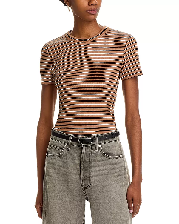 

Футболка Пруитта Veronica Beard, коричневый