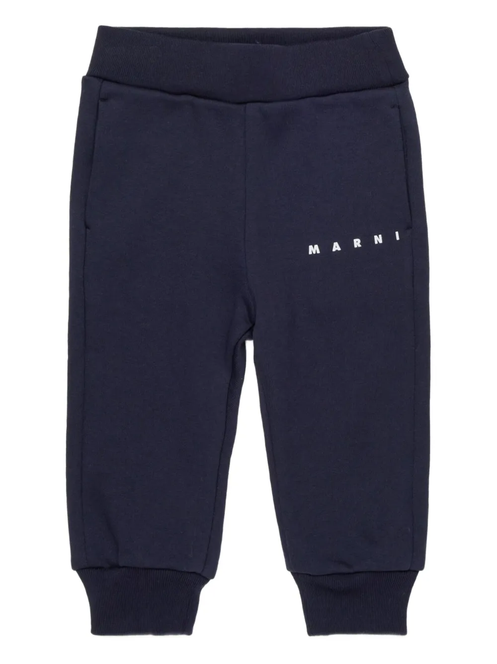 

Спортивные брюки с логотипом Marni Kids, синий
